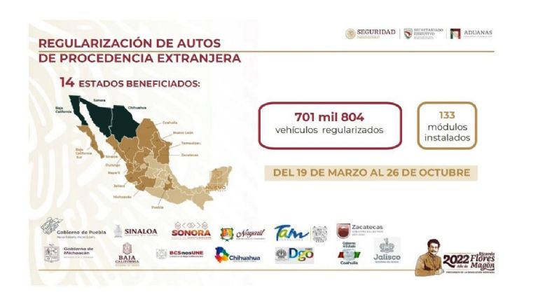 Informan sobre vehículos 'chocolate' en México. Foto: SSPC