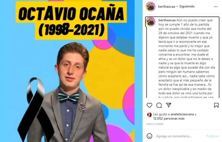 Publicación de Bertha Ocaña 