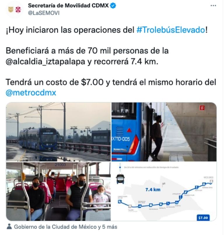 Trolebus elevado 