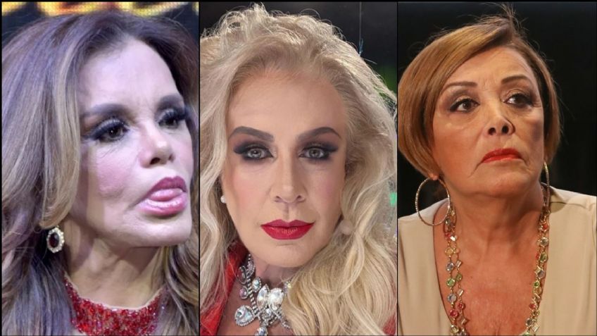 Laura Zapata y Lucía Méndez protagonizan tremenda pelea; así las exhibió Sylvia Pasquel