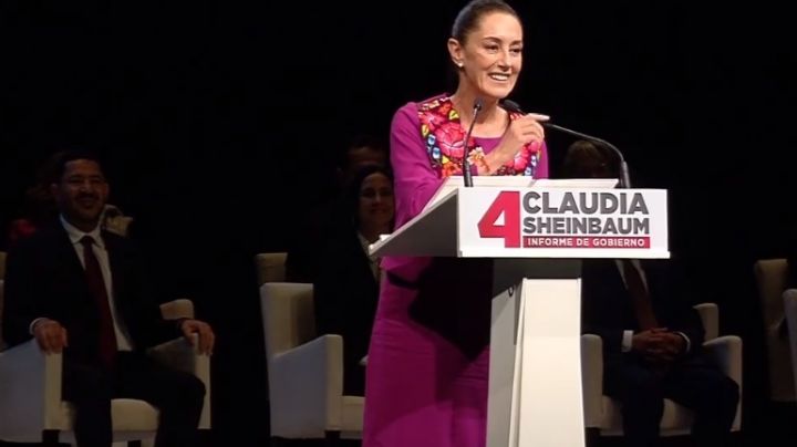 Claudia Sheinbaum destaca avances en seguridad y movilidad durante su Cuarto Informe