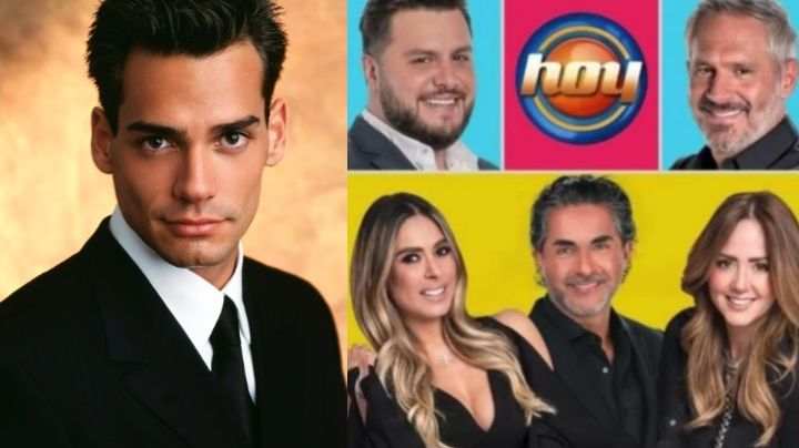 Tras 5 años desaparecido y unirse a 'VLA', Televisa quita veto a galán y llega irreconocible a 'Hoy'