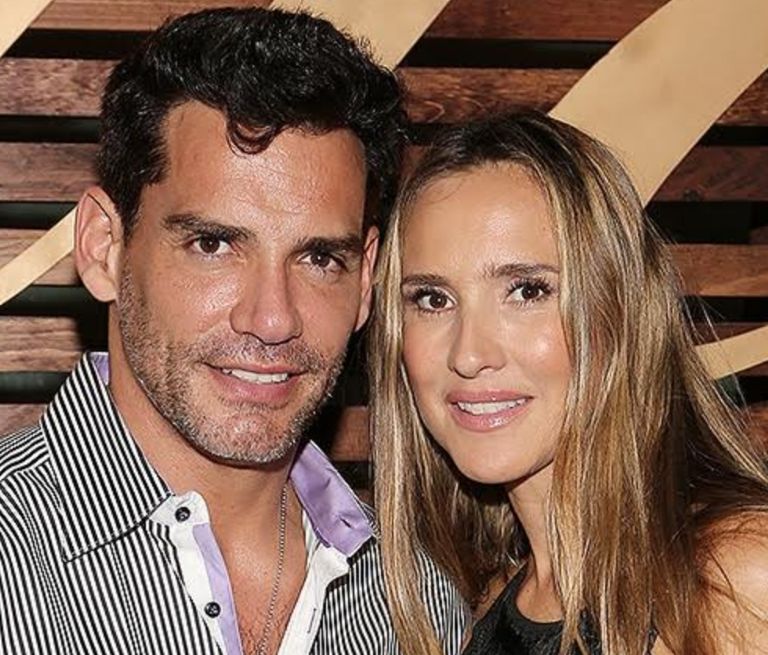 Cristián de la Fuente y su esposa Angélica