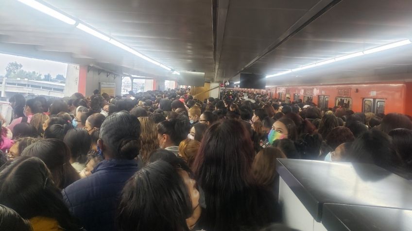 Toma nota: Usuarios del Metro de la CDMX reportan retrasos en al menos 4 líneas