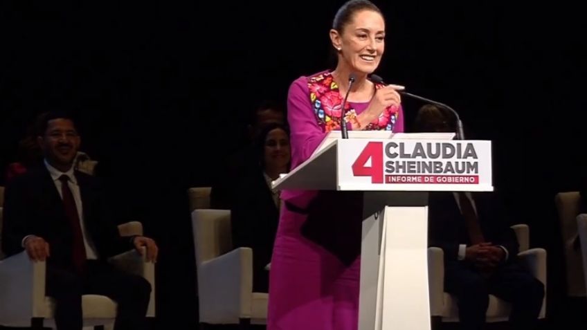 Claudia Sheinbaum destaca avances en seguridad y movilidad durante su Cuarto Informe