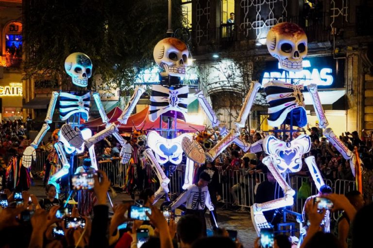 Desfile de Día de Muertos en la CDMX