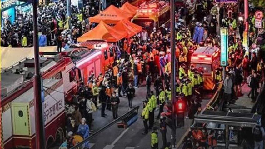 VIDEO: Confirman más de 150 muertos tras estampida en Halloween de Seúl; declaran luto nacional
