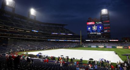 MLB: Suspenden el juego 3 entre Astros y Phillies debido al mal clima; se reanuda mañana