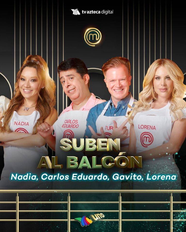 Nadia regresó a 'MasterChef Celebrity México'. Foto: Twitter