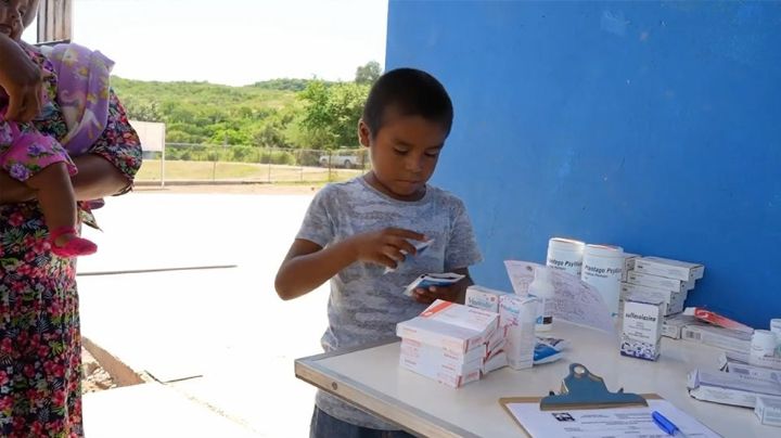 Realizan jornada médica en la etnia guarijía; más de 100 personas recibieron atención