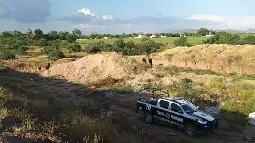 Al norte de Cajeme, encuentran cuerpo putrefacto al interior de una criba abandonada