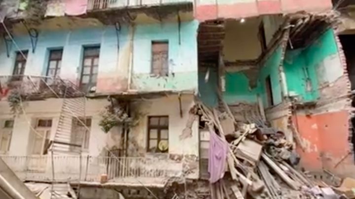 Edificio que colapsó en CDMX tenía daños desde el sismo de 1985; alcaldía presume refugio temporal