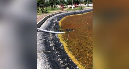 Gobierno de Navojoa mantiene en el olvido al Parque Infantil; ahora representa un foco de infección