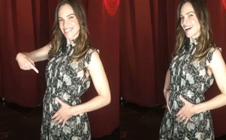 Hilary Swank confirma su embarazo. Foto: Internet