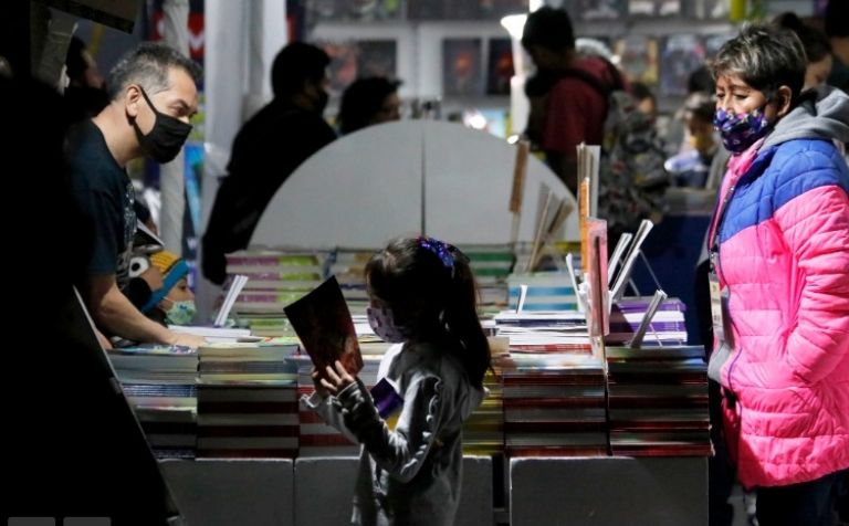 Feria Internacional del Libro en el Zócalo