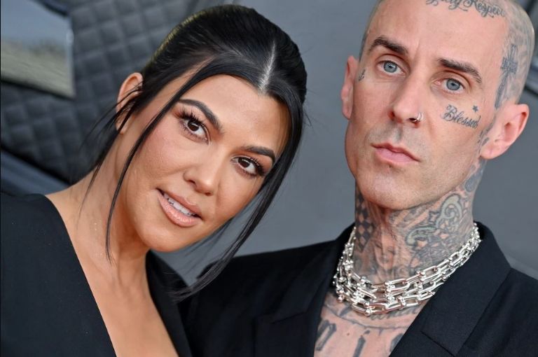Kourtney Kardashian y Travis Barker
