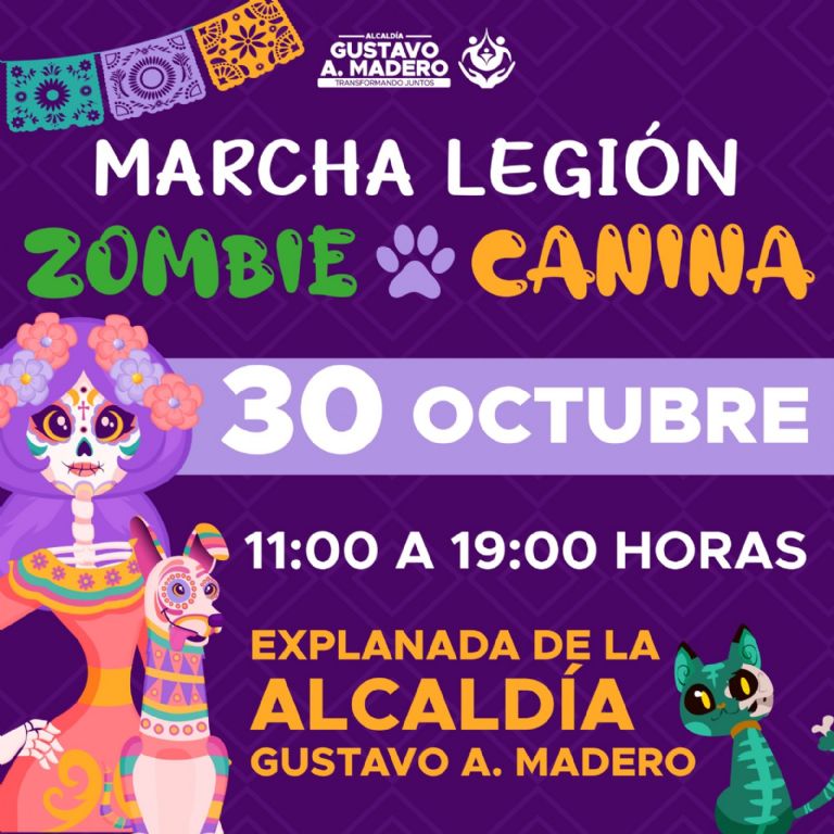 Marcha zombie canina 