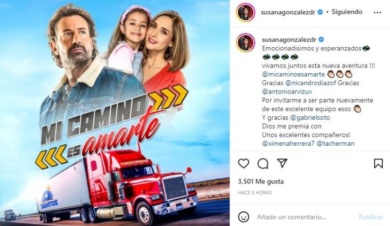 Publicación de Susana González