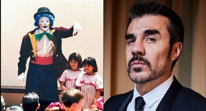 Tras dejar exclusividad de Televisa, exhiben FOTO de actor como payaso de fiestas infantiles