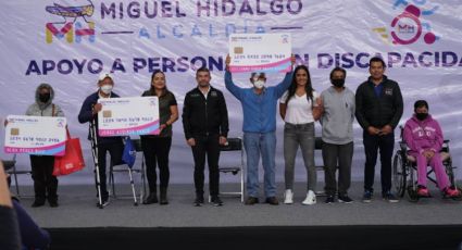 CDMX: Personas con discapacidad de la Miguel Hidalgo reciben apoyos económicos