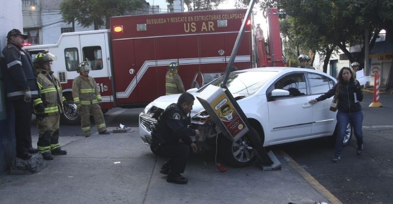 Accidentes de tránsito en la CDMX
