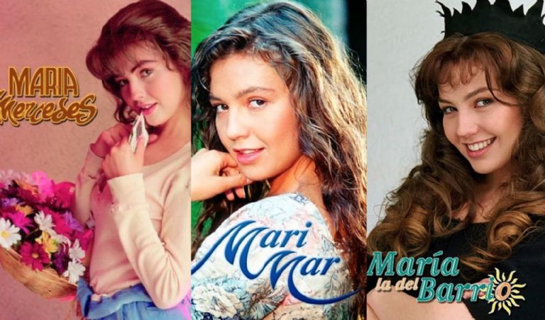 Thalía en la trilogía de las Marías