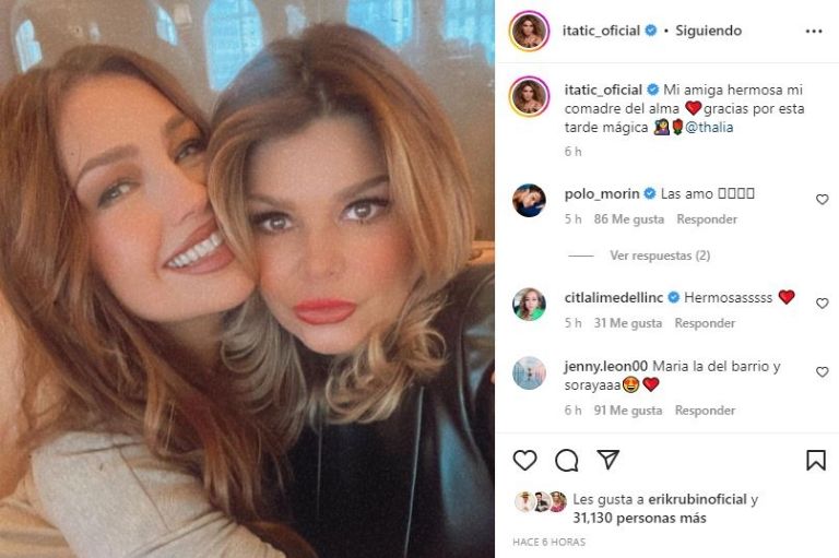 Thalía e Itatí Cantoral 