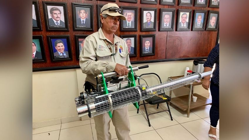 Etchojoa adquiere equipo propio para fumigar escuelas ante la amenaza del dengue