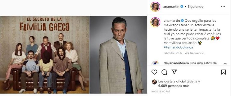 El secreto de la familia Greco