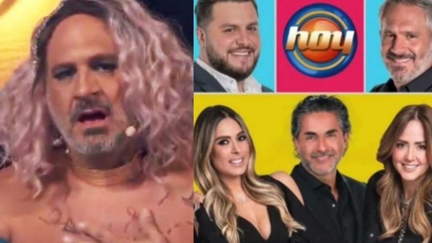 Tras retiro de las novelas y debut en TV Azteca, actor se vuelve mujer y llega irreconocible a 'Hoy'