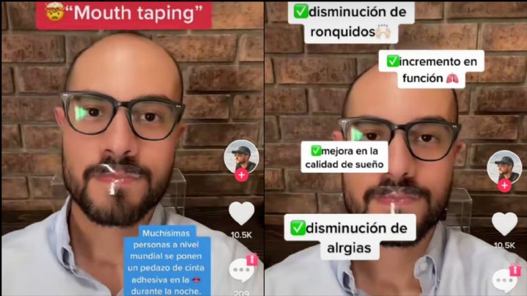 Armando Montero recomienda hacer Mouth Taping