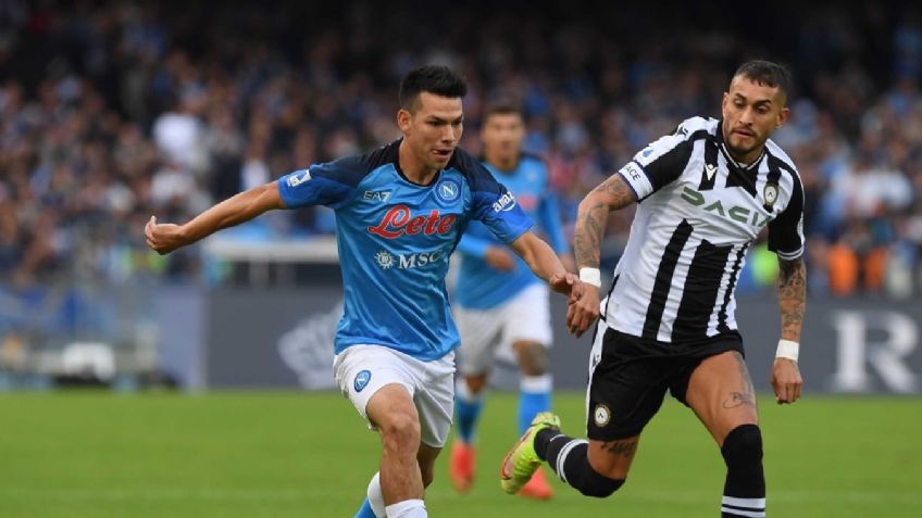 ¡En gran momento! Hirving Lozano ayuda en la victoria del Napoli con asistencia