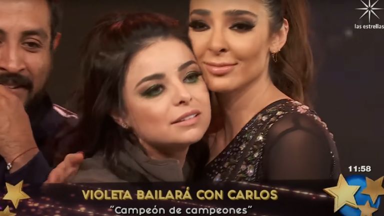 Violeta, en desacuerdo con su nueva pareja