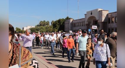 Alcalde de Cajeme descalifica a participantes de la marcha en defensa del INE