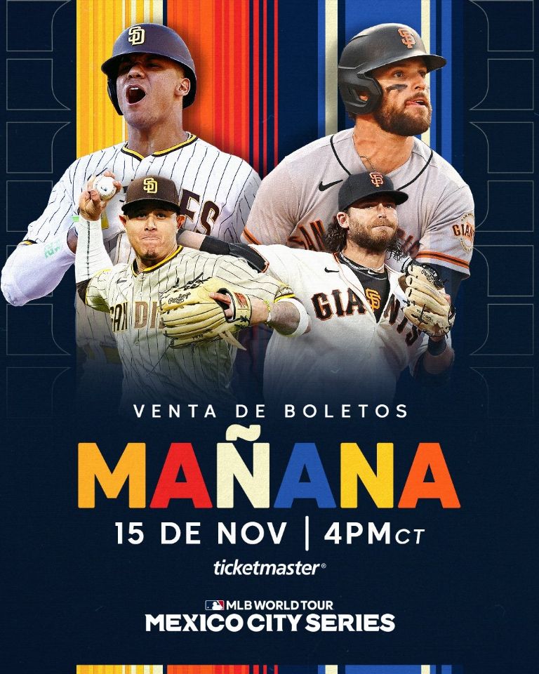 MLB World Tour Mexico City Series ¿Cómo comprar los boletos mañana?