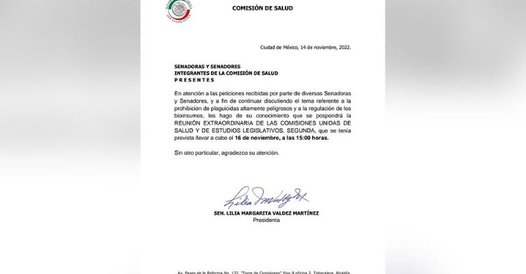 Agricultores de Sonora presionan y se pospone discusión  sobre los agroquímicos en el Senado