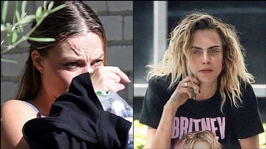 Margot Robbie desmiente haber llorado tras encontrarse con su amiga Cara Delevingne