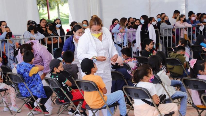 Comienza vacunación contra Covid-19 a menores de 5 años en Tecámac, Estado de México