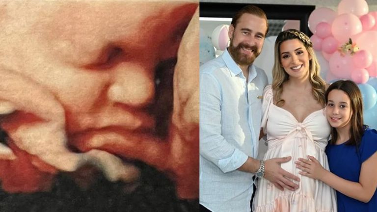 Carlos presume a su familia