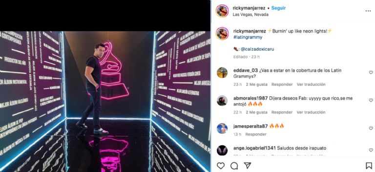 Instagram @rickymanjarrez