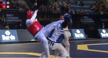VIDEO: Así fue el fulminante nocaut de un mexicano en el Mundial de Taekwondo