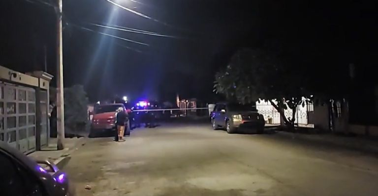 Autoridades llegan al sitio