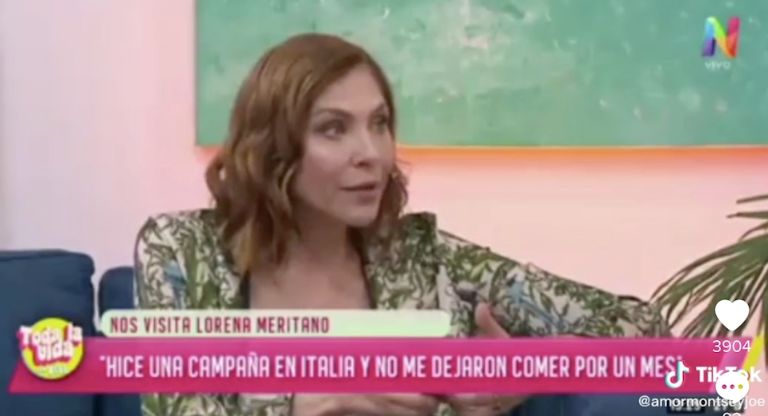 Lorena Meritano admitió romance con Yolanda
