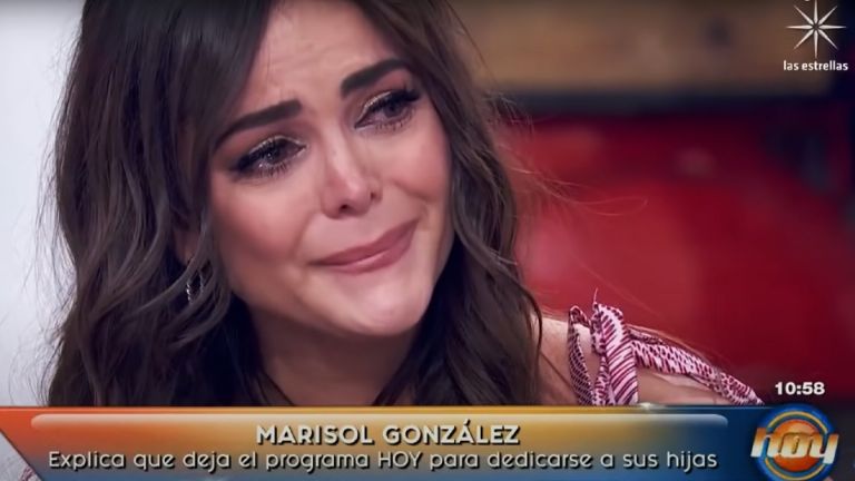 Marisol se despidió de Hoy llorando