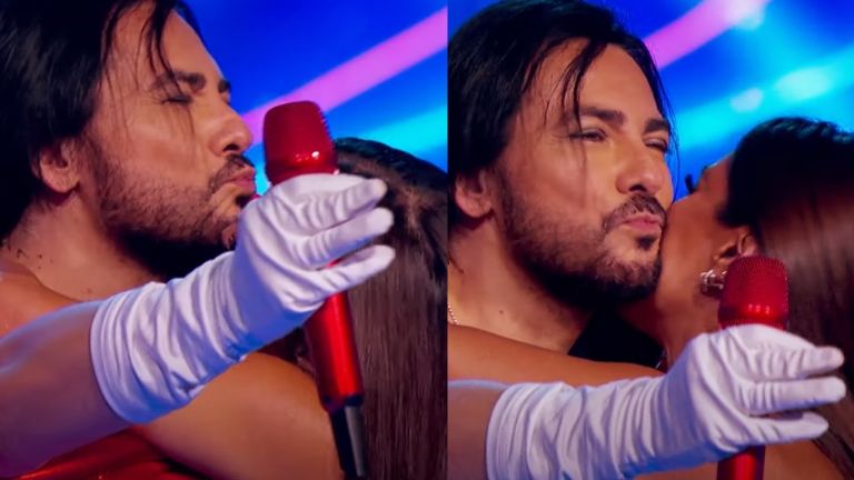 Galilea Montijo le dio un beso a Beto tras ser desenmascarado