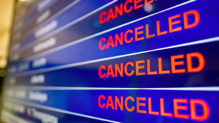 Vuelo cancelado 