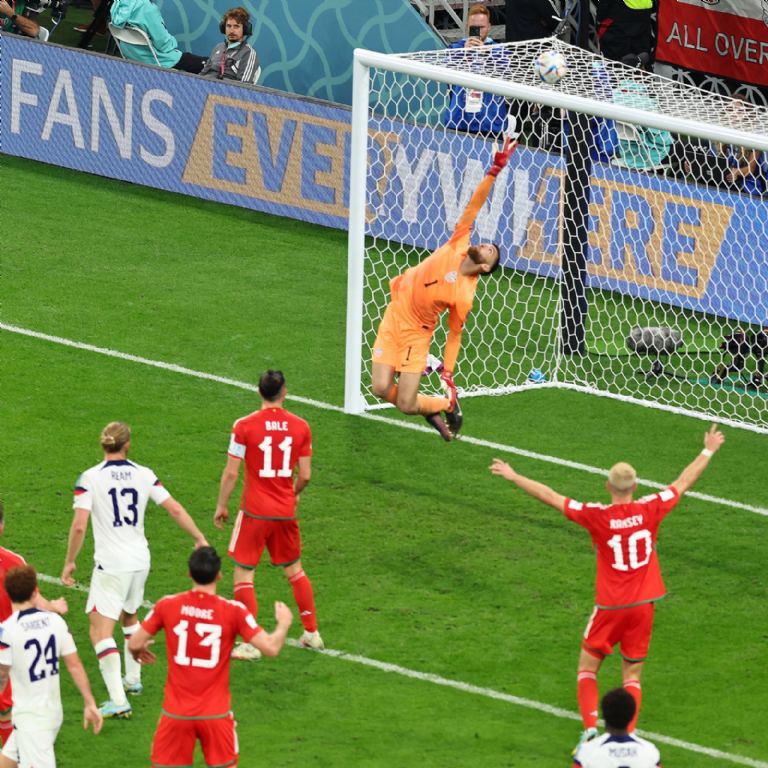 Estados Unidos vs Gales Qatar 2022