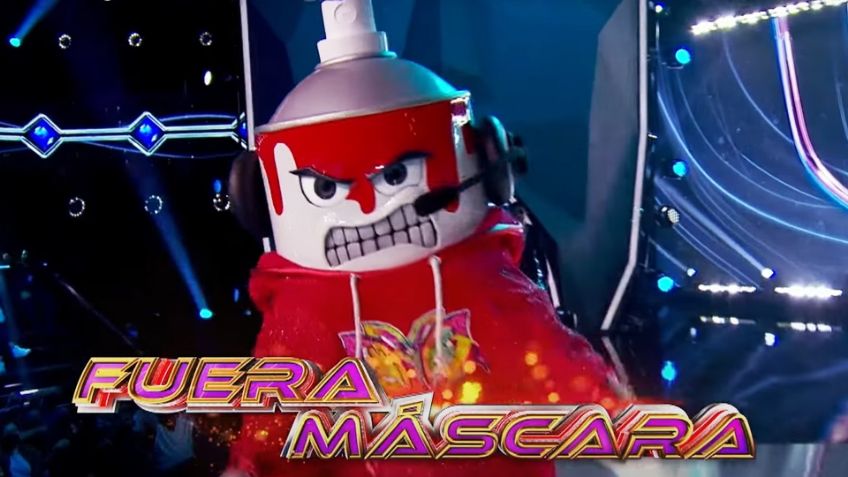 Adiós Televisa: 'Grafiti' es eliminado de '¿Quién es la máscara?' y revela su identidad; era cantante