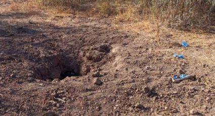 Colectivo encuentra dos osamentas al interior de una fosa clandestina en Empalme