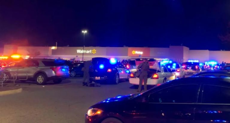 Balacera en tienda de autoservicio en Virginia, EU, deja varias víctimas. Foto: Twitter